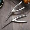 Food Grade Stainless Steel Shrimp Peeler Lightweight Easy Operation Perfect For Home Kitchen Seafood Cooking