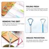 Clean Oral Hygiene Tools Hygiene Care Tongue Brush Tongue Scraper Mouth Brush Oral Cleaning Brushes