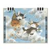 Wachifield Dayan the Cat 2027 Desk Calendar Die-Cut Schedule Planner 943436