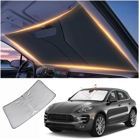 Windshield Sun Shade For Kia Carnival Front Window Shades Cover For 2010-2025 Carnival Windshield Sun Visor Protector Car Accessories