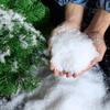 Poudre de neige artificielle de Noël: Pas besoin d'eau, Toile de fond à flocons de neige flottants pour scènes de bonhomme de neige