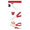 Stainless Steel Kitchen Shrimp Cutters Shrimp Line Stripping Tool Household Seafood Scissors Lobster Fish Prawn Peeler
