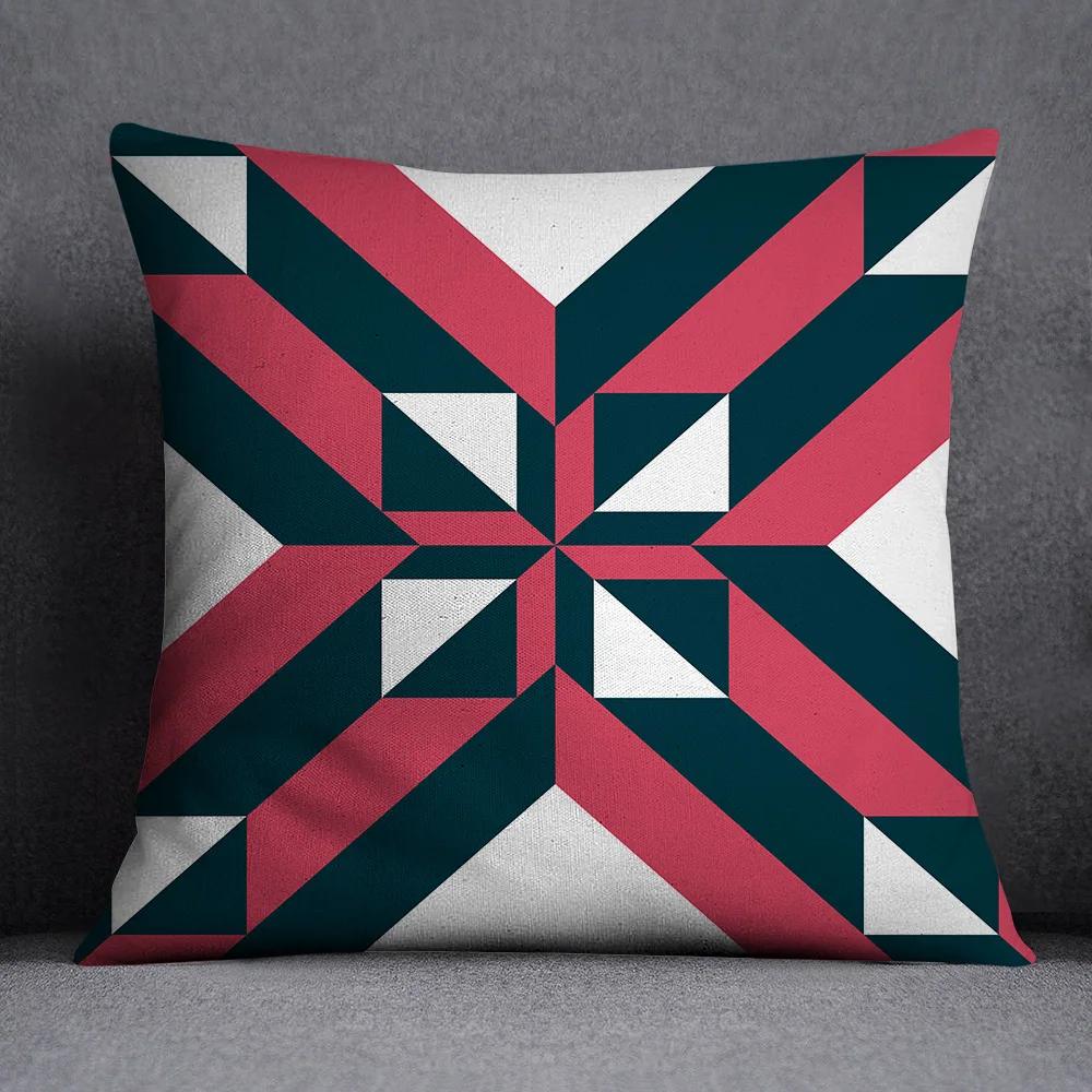 Wohnkultur Geometrische Design Kissenbezug Schlafzimmer Wohnzimmer Minimalistischen Büro Auto Innen