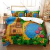 Stardew Valley 3PCS Bedding Set, Duvet Cover + 2 Pillowcases, Farm Game Print Soft Microfiber for Gaming Fans