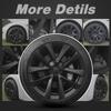 4PCS Hubcaps Design for Tesla Model 3 Full Rim Cover 2023 18 Inch Arachnid Wheel Cover Performance Replacement Car Accessories
