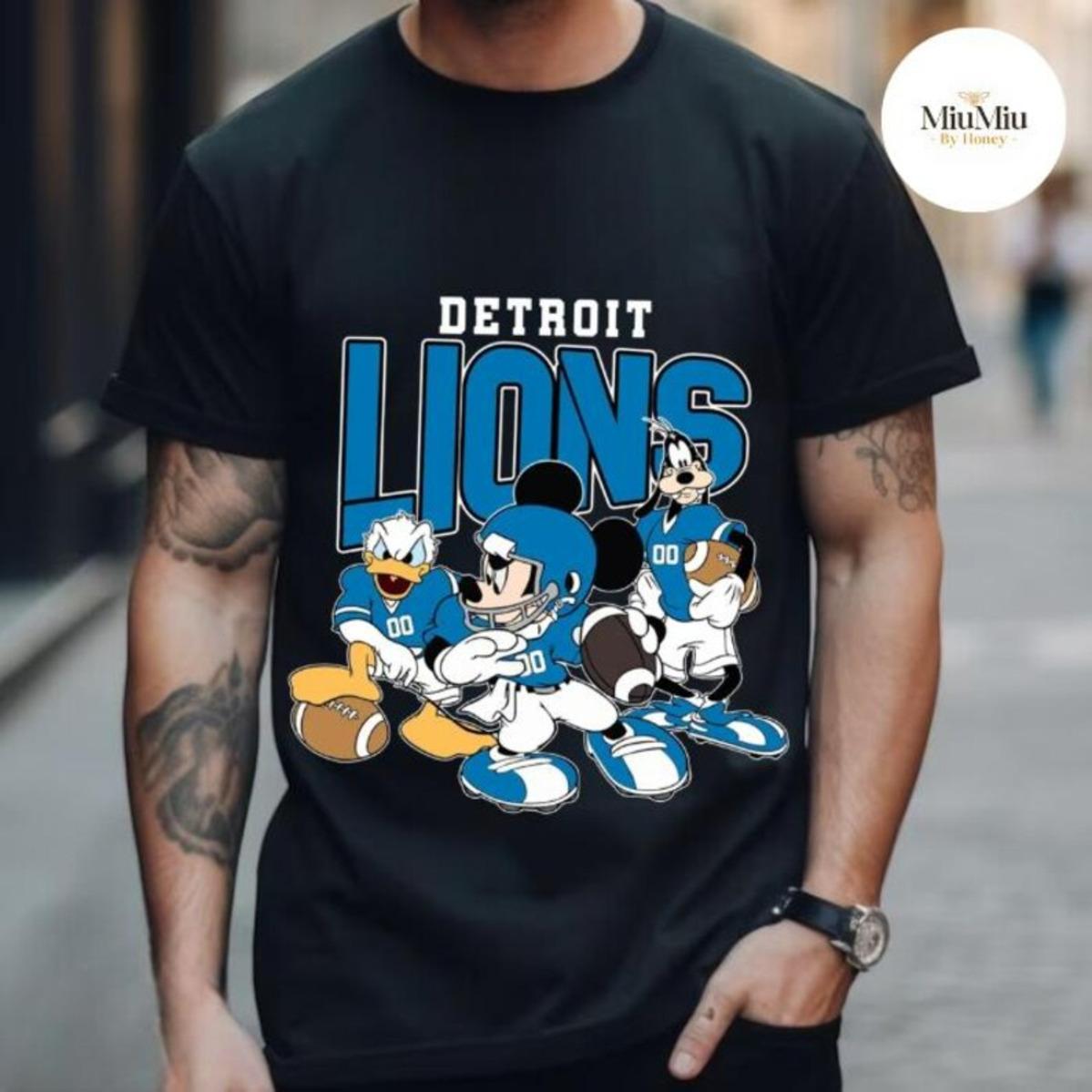 Custom Football Team Mickey Disney Football Shirt NFL Team Inspired Mickey Mouse Tee All Teams Available Football Fan Gift S