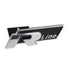 RUNTB1 1pc 3D Metal Car Front Grille Emblem Side Rear Trunk Badge Sticker for VW Rline R Logo Polo Passat B5 B7 Golf 8 7 Jetta Touareg