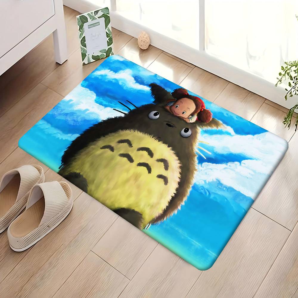 T-Tonari No T-Totoro Room Mats Cheaper Anti-slip Modern Living Room Balcony Printed Welcome Rug