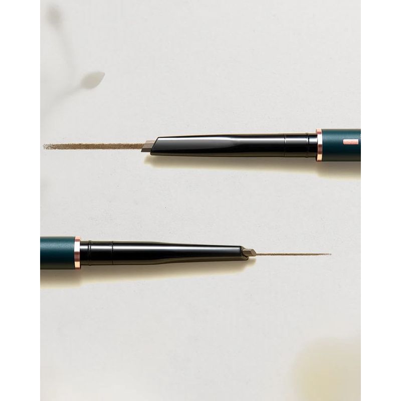 Florasis - Luodai Floral Eyebrow Define Powder Pencil (Chisel Tip 1+1) - 3 Colors