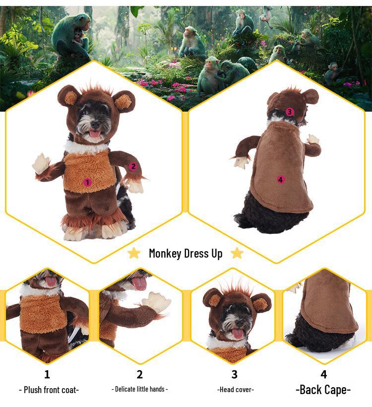 Christmas Pet Costume: Bat, Pirate, Clown, Delivery Outfit for Dogs