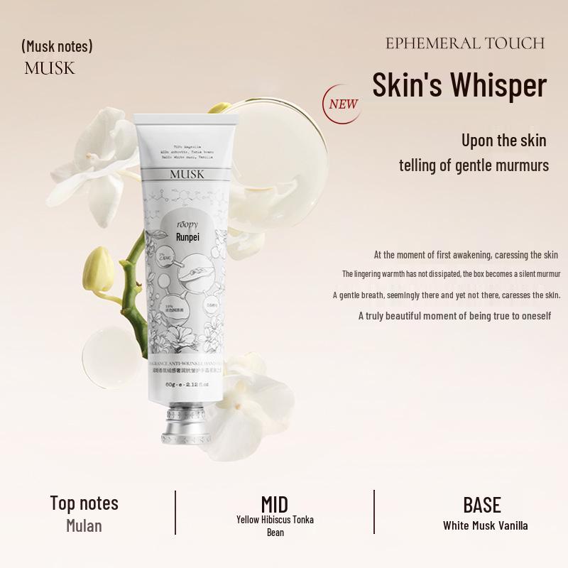 Anti-Wrinkle Moisturizing Hand Cream – Velvet Scent, Long-lasting Hydration.
