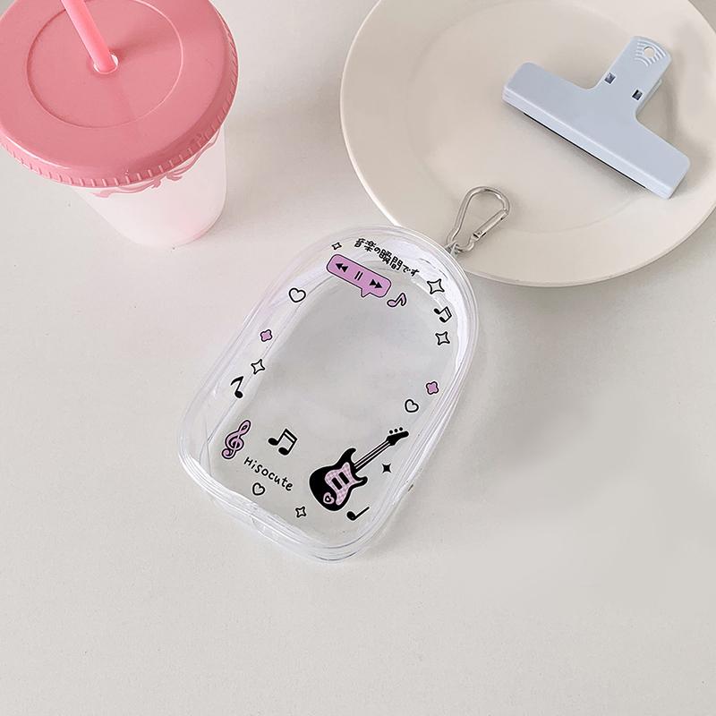 Cartoon Pattern High Transparency Portable Pendant Garage Kit Storage Bag Fashion Accessories Display Lipstick 5 Styles