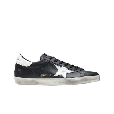 Superstar Schwarz Weiß Fersenlasche Sneaker