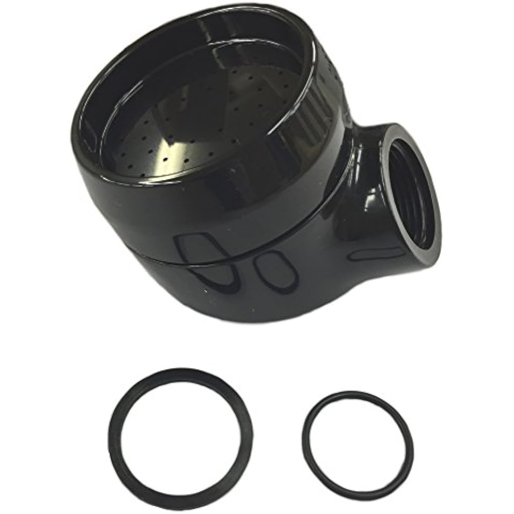 TOTO TH561R Hand Shower Part (for Hair Washers, Black)