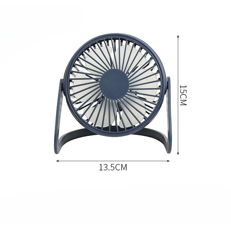 Small USB Fan Desktop 5 Inch Plug-in Mini Quiet Office Student Dormitory Desktop Small Electric Fan