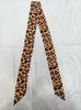 Leopard Print Silk Scarf: Versatile Hair Accessory & Neckerchief
