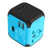 Plug Adapter Power Outlet Travel Charger Fast Charging with 2 USB Port for Outdoor