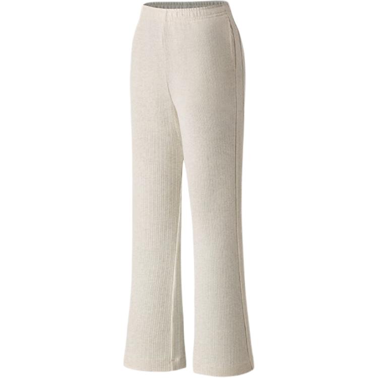 Anta Тренировочная серия Однотонные Мягкие Простые Универсальные Свободные Спортивные Длинные Брюки Женские низы 162617309-1 S