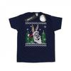 Looney Tunes Mens Bugs Bunny Christmas Fair Isle T-Shirt