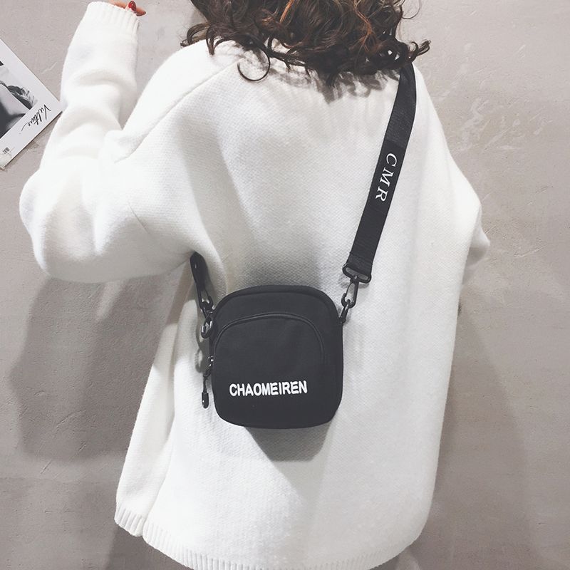 

Mini Canvas Casual One Shoulder Ins Super Hot Women s Bag Black