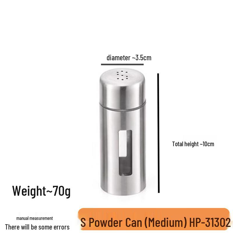 Stainless Steel Spice & Seasoning Shaker