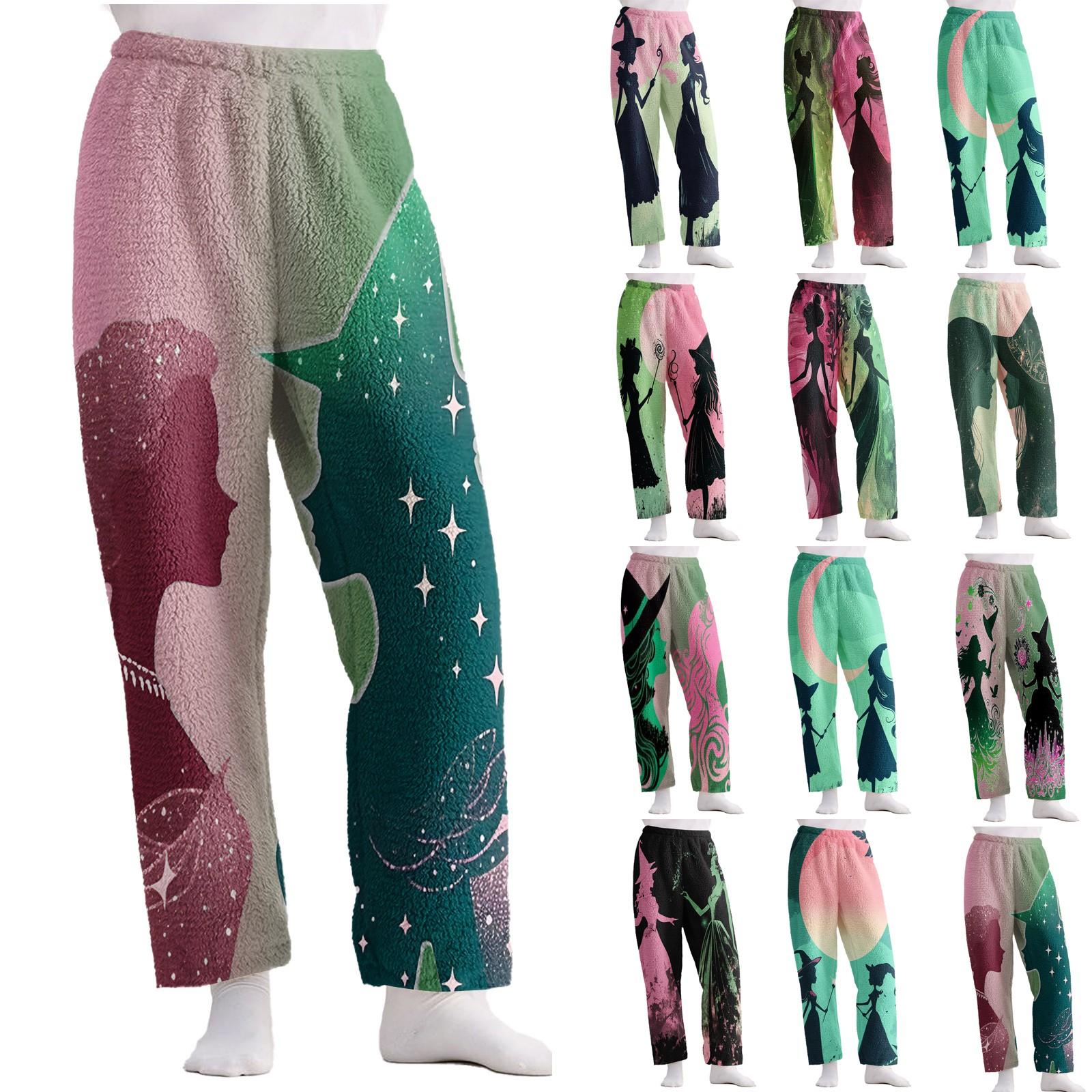 

Women Fashion Witch Trousers Casual Pants L чёрный
