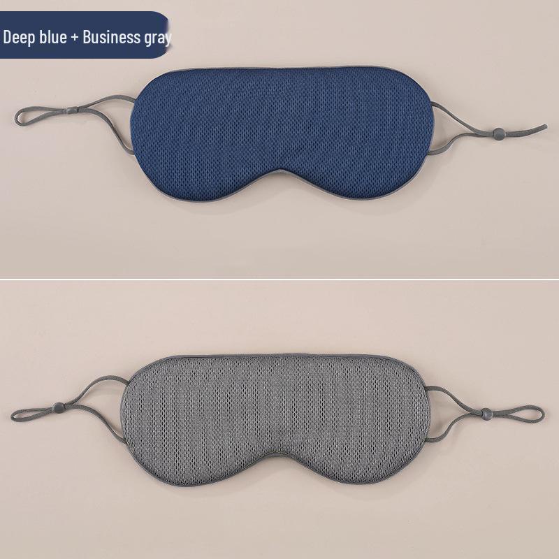Reversible Sleep Eye Mask: Warm & Cool Sides, Adjustable, Unisex, Breathable, Full Blackout.
