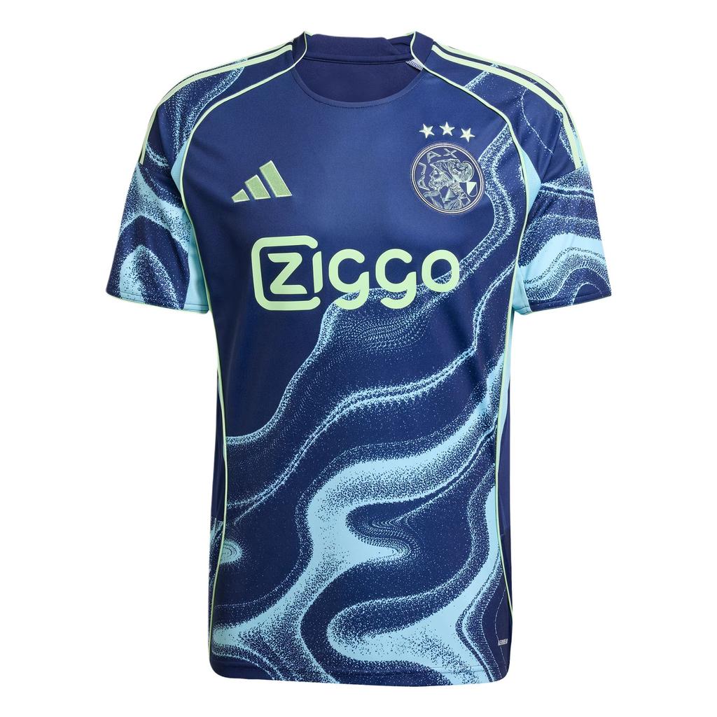 Adidas Ajax Amsterdam SS25 25/26 Away Comfortable Simple Slim Fit Fan Version Short Sleeve Football Shirt Men Tops JP1447