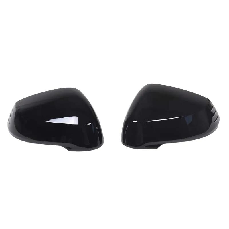 

For BMW X1 iX1 U11 -2024 ABS Carbon Fiber/Black Car Rearview Mirror Cap Cover Trim Sticker Car Accessories(L H D) чорний
