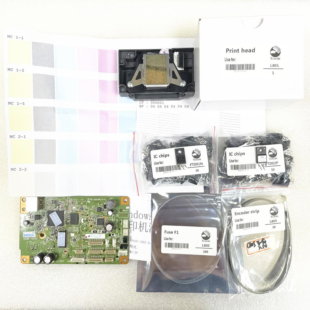 Original 99% New Printer Head Printhead L805 for epson R290 T50 P60 L800 L805 T60 P50 RX600 RX660 F1800400030 F180030 Print Head