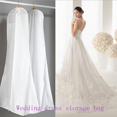 Wedding Dress Dust Cover Dress Dustproof Bag Home Wardrobe Storage Bag