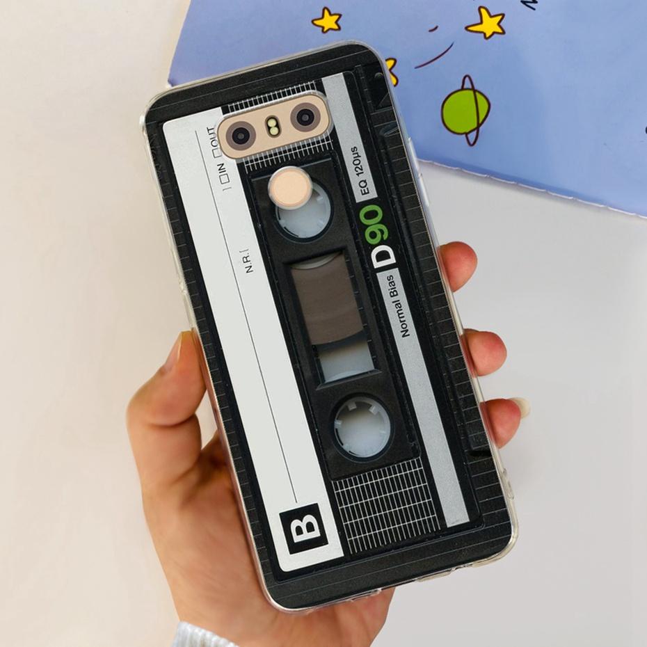 Case For LG Q6 Plus H870 H871 G600L G600K G600S Cute Flower Cat Pattern Soft Silicone TPU Phone Cases For LG G6 G 6 G6plus