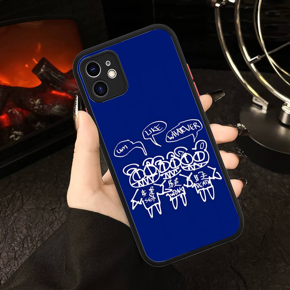 R-Radiohead Rock Band Phone Case For IPhone 15 14 13 12 11 Pro Max X XS MAX Plus Matte Soft Back Cover