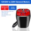 Car Power Inverter 12V/24V To 110V 220V Converter Type-C Multi-Function Charger Socket 3.1A Fast Charger Car Power Converter