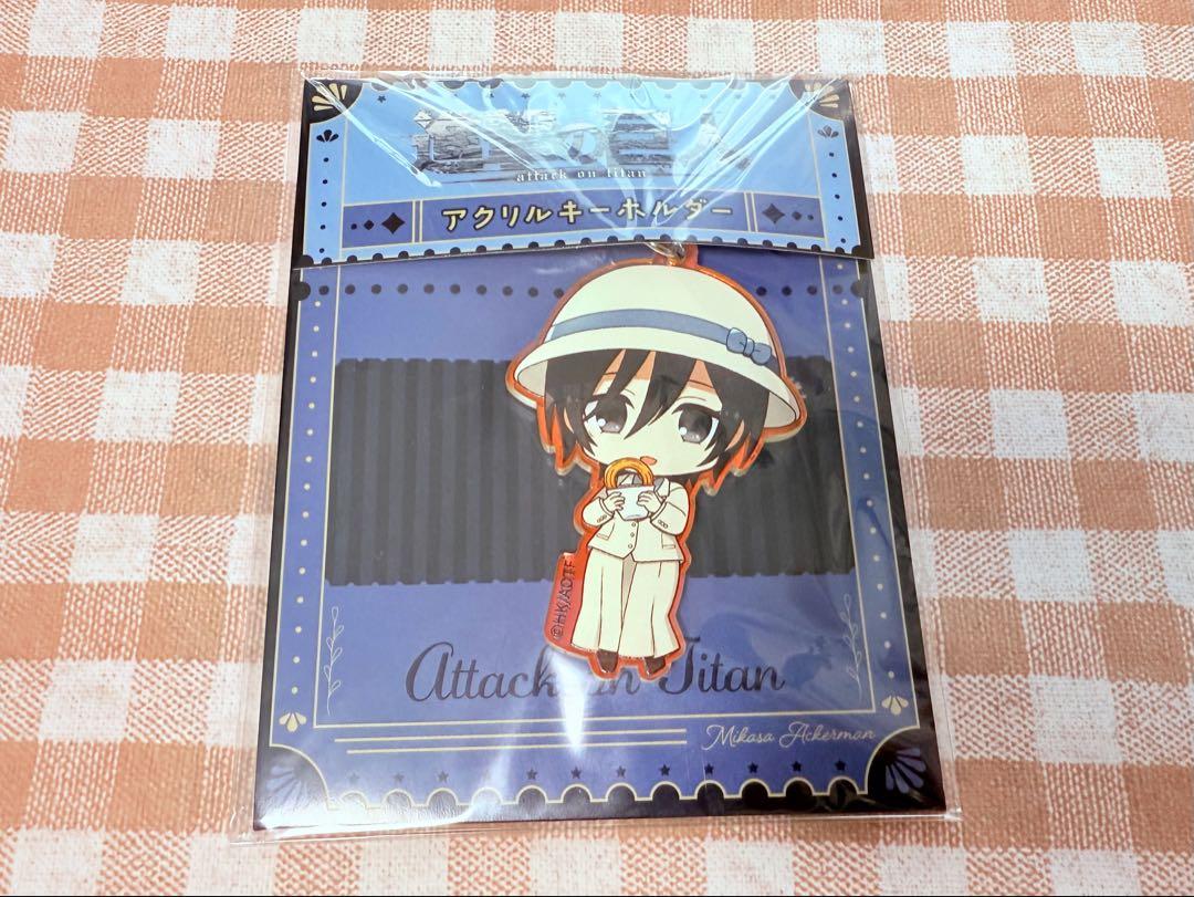 

[USED] Attack on Titan Mikasa Sugardia Acrylic Keychain Harajuku Crepe
