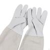 2x Beekeeping Gloves Anti Scratch Hand Protector for Adults Women Beekeepers L