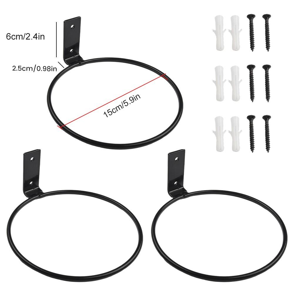 

Стеллаж для хранения с фиксированным кольцом, садовый кронштейн, железный лоток для домашних животных M