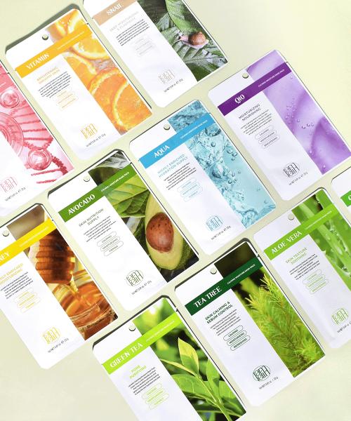 Lamellin Skin Soothing Mask Pack 5 Types 50 Sheets NONE