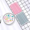1Pc 45Cavities Bow Gummy Candy Molds Silicone Non-Stick Butterfly Tie Silicone Molds for DIY Gummies Candy Chocolate Jelly Ice