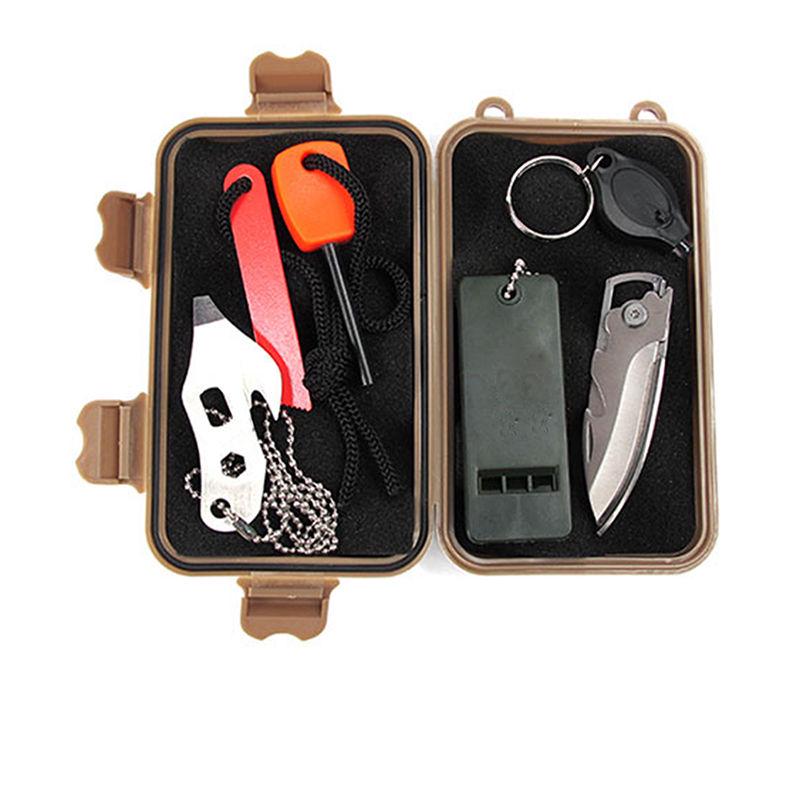Universal Shockproof Waterproof Boxes Survival Airtight Case Holder For Storage Matches EDC Travel Sealed Containers Outdoor