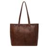 PU Solid Color Large Capacity Tote Bag Autumn/winter New Versatile Ladies Bags 2026 Fashi Retro Commuting Shoulder Bags