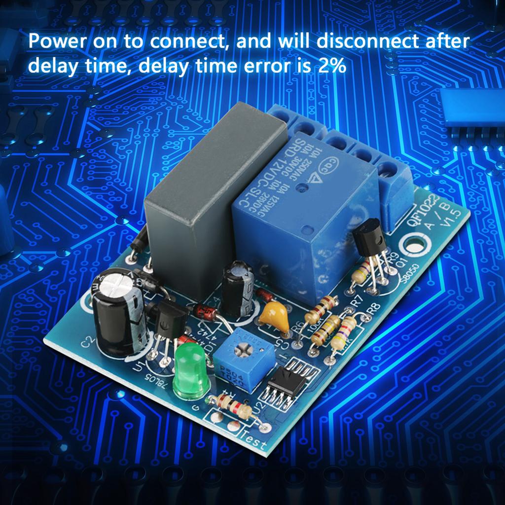 220VAC   Timer Delay Turn Off   Time Relay Module Load (0.10 Hr)