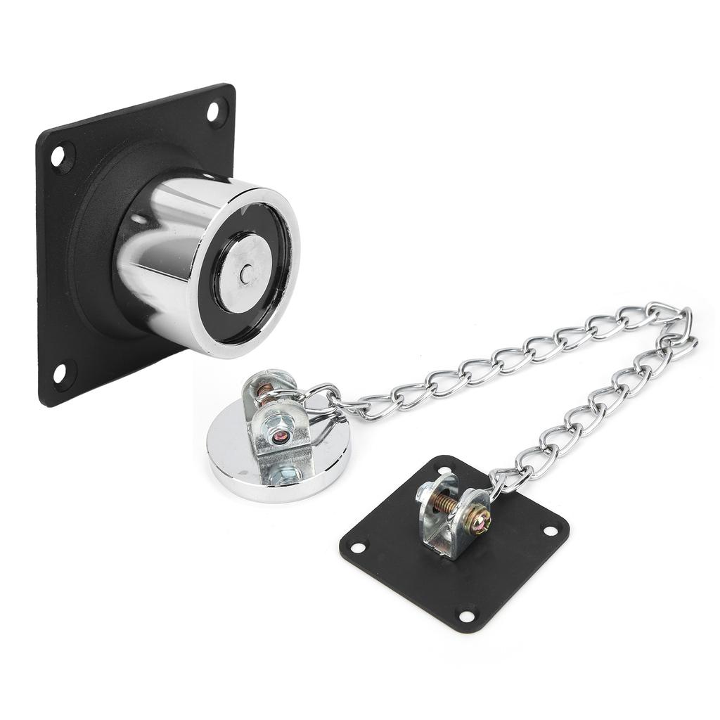 12V/24V Electromagnetic Door Holder 132.3lb Strong Suction 4?Wires Stopper for Fire Doors