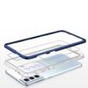 Hurtel Samsung S22+ Clear Gel Case Blue Frame