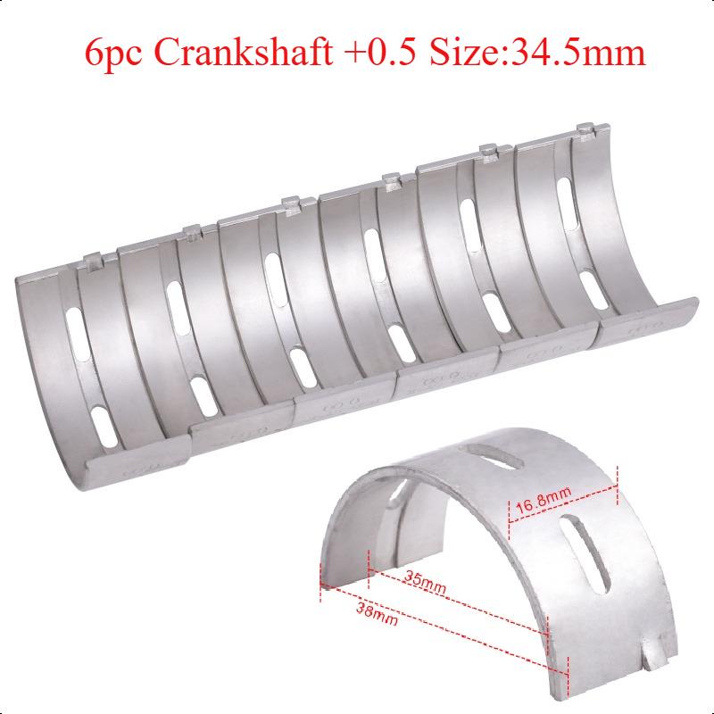 34.5mm 35mm Motorcycle Connecting Rod Crankshaft Main Bearing Set 92139-0032/4 for KAWASAKI ZX-10R 2007 ZX 10R ZX10R 2007
