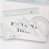 Dividing Ruler Straight Triangle Ruler Set Multifunctional Drawing Ruler Drafting  Ruler  Student