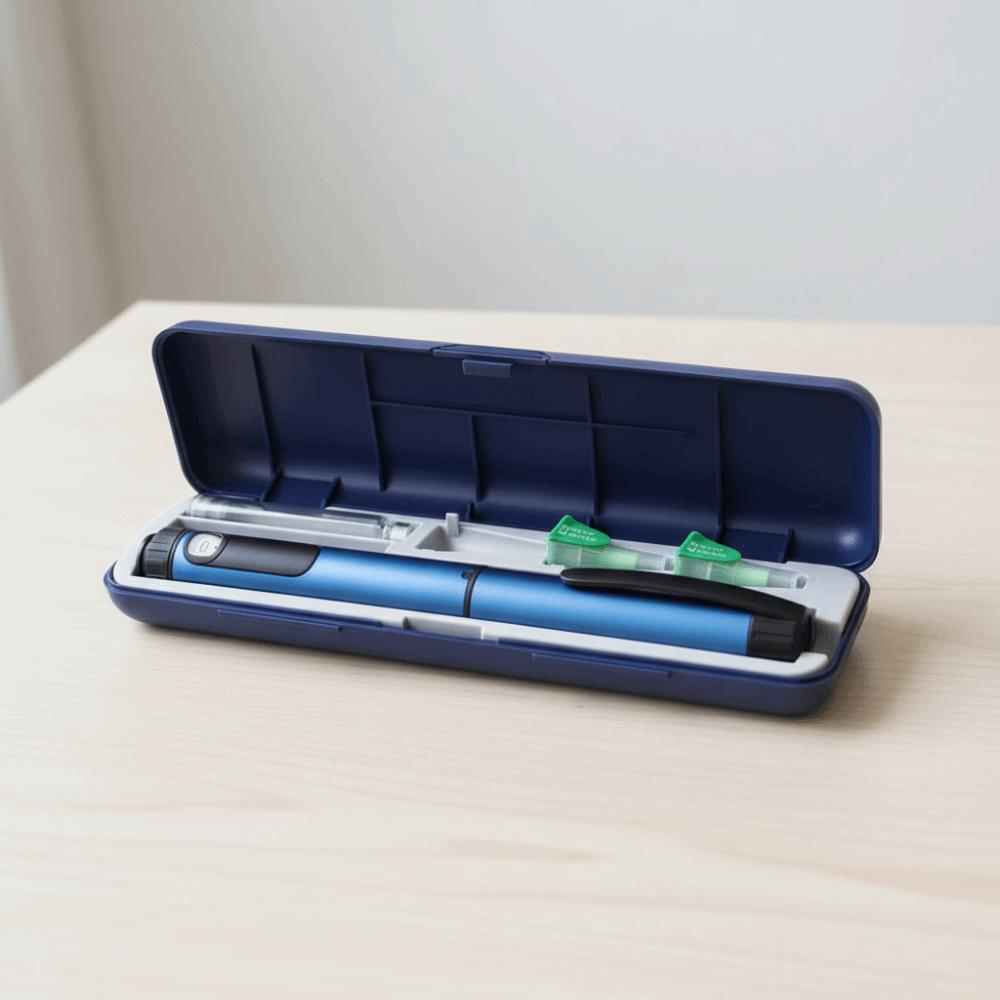 Plastic Insulin Pen Storage Case Protective Case Storage Box Universal Carrying Box Durable Insulin Injection Pen Storage Box