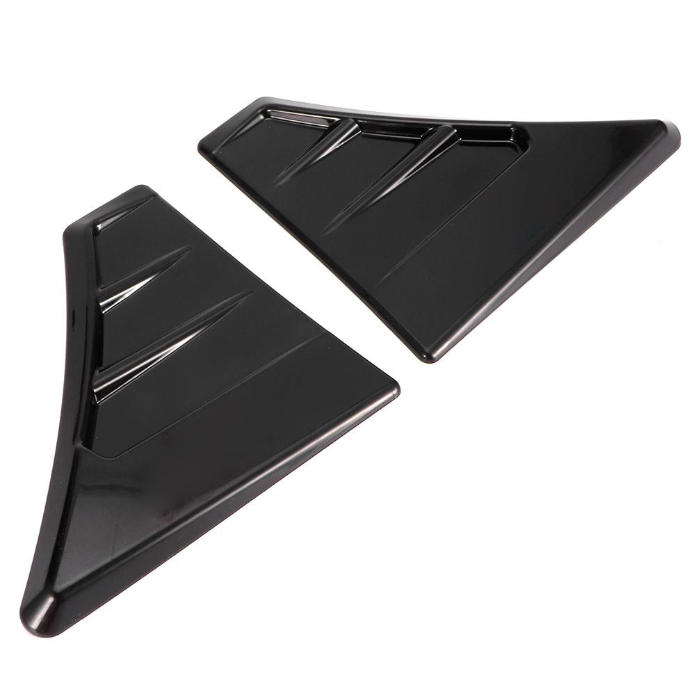 2Pcs Wing Vents Cover Auto Side Body Trim Decor Sticker Refit for ST Style Fit for Ford Focus MK 2