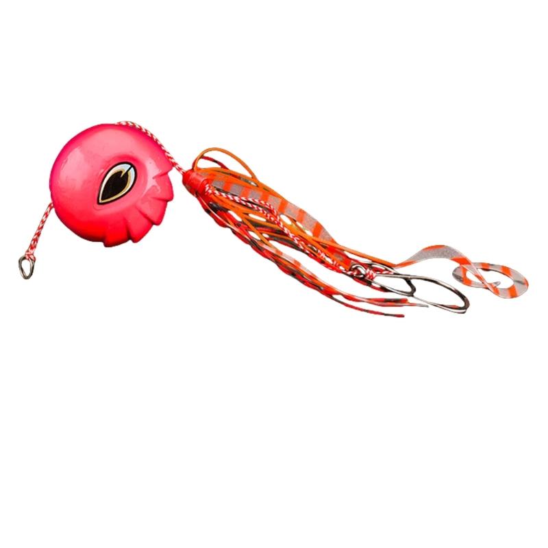 Sliding Kabura Jig for Snapper Fishing Accessories Kabura Jig Head with Hook Artificial Jigging Fishing Lure Baits