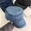 Demin Peaked Cap Vintage Cadet Cap Casual Baseball Hat  Men Women